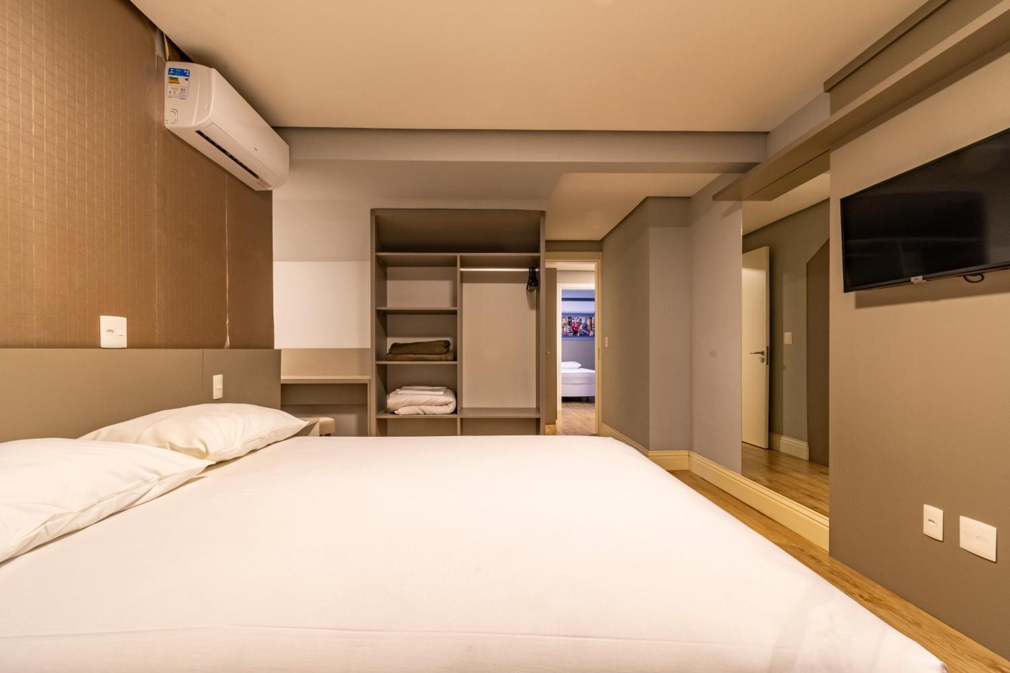 Appartement A Apenas 300 Mts Da Rua Coberta, No Exclusivo Via Florida à Gramado Extérieur photo