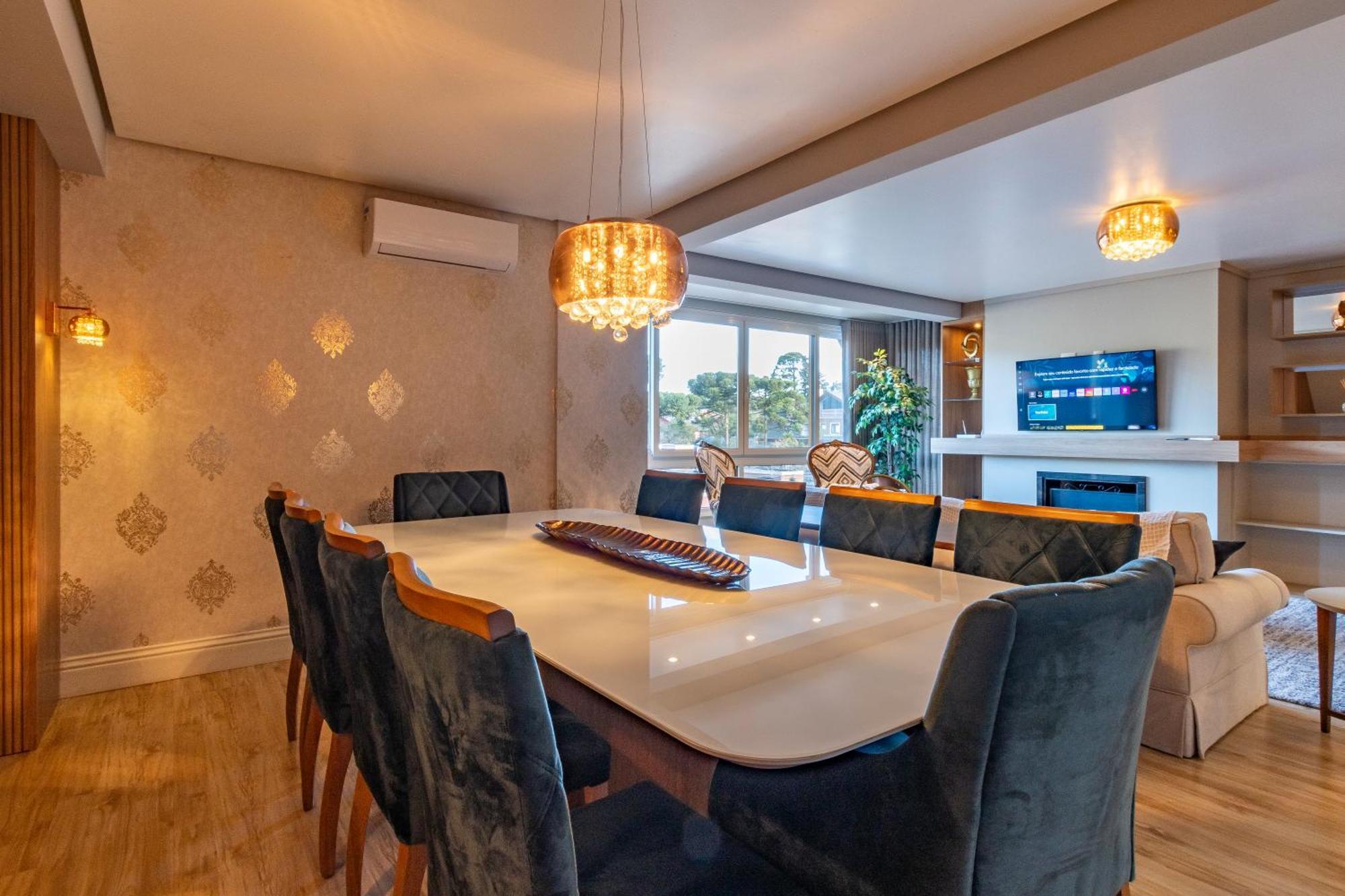 Appartement A Apenas 300 Mts Da Rua Coberta, No Exclusivo Via Florida à Gramado Extérieur photo