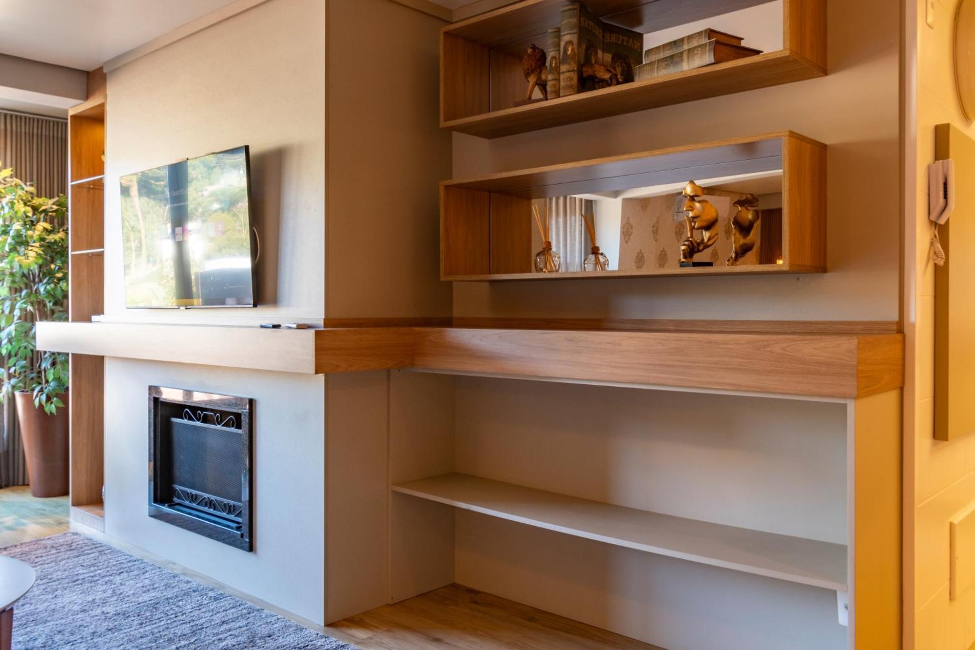 Appartement A Apenas 300 Mts Da Rua Coberta, No Exclusivo Via Florida à Gramado Extérieur photo