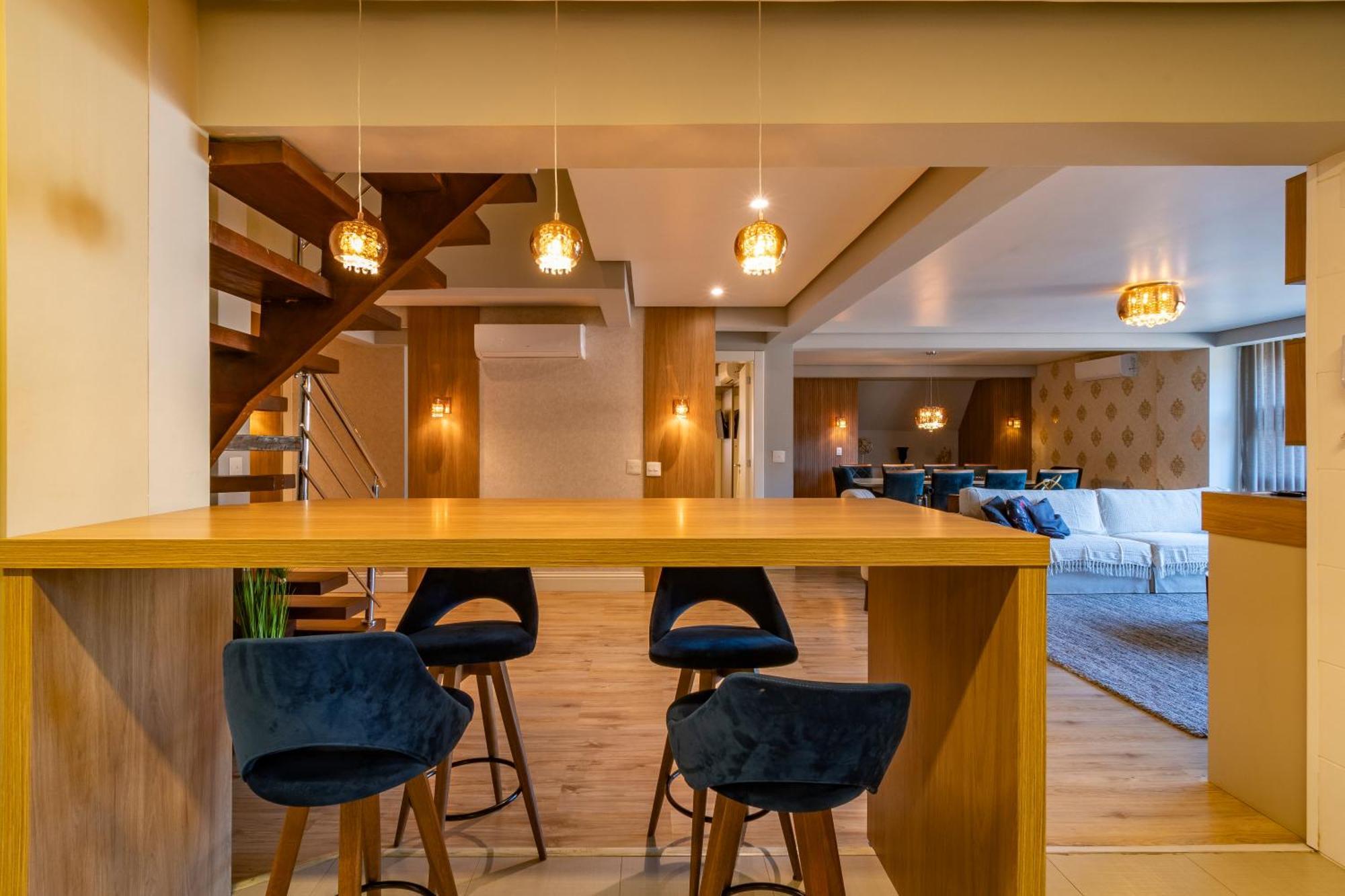 Appartement A Apenas 300 Mts Da Rua Coberta, No Exclusivo Via Florida à Gramado Extérieur photo