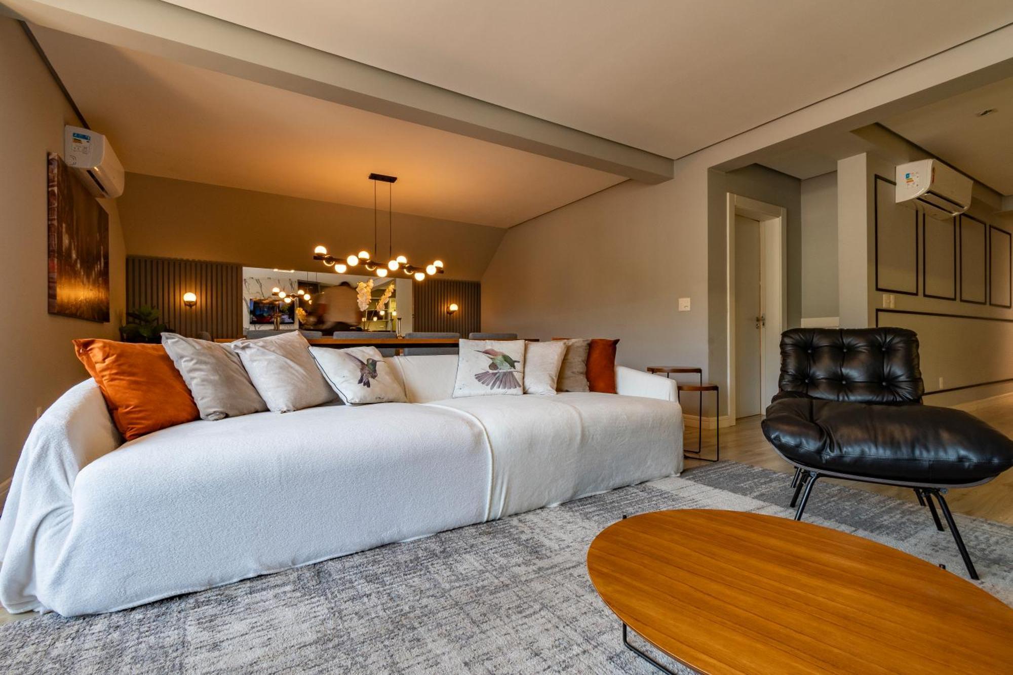 Appartement A Apenas 300 Mts Da Rua Coberta, No Exclusivo Via Florida à Gramado Extérieur photo